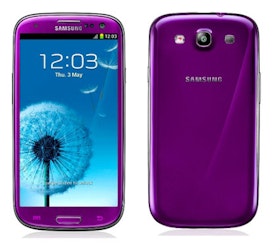 Samsung Galaxy S III in purple sweepstakes