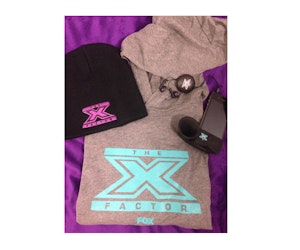 swag bag from The X Factor sweepstakes